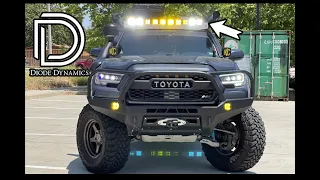 How To Build A 10 ss3 Pod Diode Dynamics Roof Light Bar | One of a kind Must Watch In Depth
