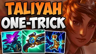 THIS CHALLENGER TALIYAH ONE-TRICK IS AMAZING! | CHALLENGER TALIYAH MID GAMEPLAY | Patch 14.3 S14