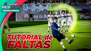 PES 2021 TUTORIAL DE FALTAS!! FREE KICK TUTORIAL!! APRENDA A COBRAR FALTAS NO PES 2021