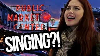 SINGING w/ FANS in SEATTLE?! (Lunchy Break)