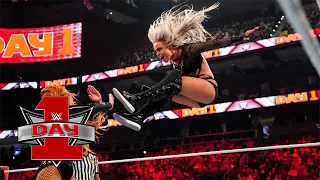 Liv Morgan vs Becky Lynch (Raw Women's Championship) - WWE Day 1 2022 Highlights