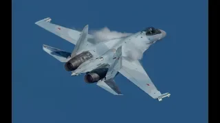 Су-35С против закона физики.  Авиасалон "МАКС 2019" Жуковский