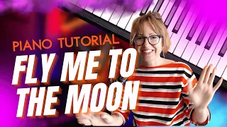 Fly Me To The Moon! - Piano Tutorial - Frank Sinatra