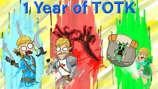 Me When I First Played Tears of The Kingdom (TOTK 1 Year Special Animation)