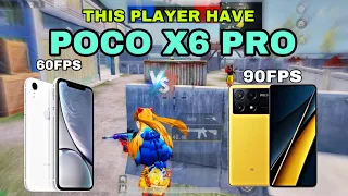 IPHONE XR VS POCO x6 PRO || ANDROID VS IPHONE 1V1 BATTLE || 60FPS VS 90fps