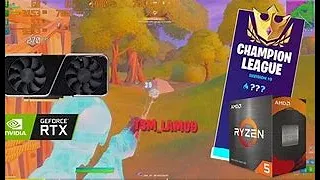 Competitive Fortnite | RTX 3070 + Ryzen 5 5600x | 240 FPS | Unreal Ranked | Apex Pro Mini