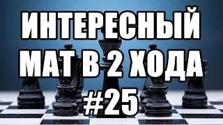 Шахматные задачи мат в 2 хода. Выпуск №25. Шахматы решение задач. Мат в два хода. Шахматные заметки.