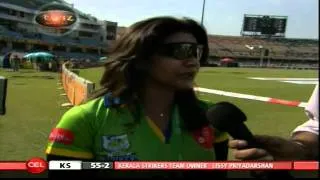 CCL 2 Kerala Strikers Vs Chennai Rhinos Inngs1 Over 10