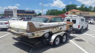 1958 Plymouth Christine Restoration Vlog #1 Frame Repair