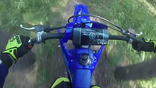 BRAND NEW 2021 Yamaha YZ125X!!!!! Break in Ride and first impressions (SORT OF)