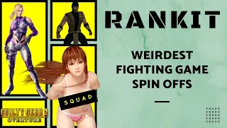 Top 10 Weirdest Fighting Game Spin Offs | Rank It