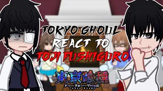 Tokyo Ghoul react to Toji Fushiguro | Shibuya Arc | - GC