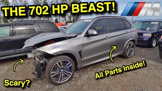 Copart Walk-Around: I Think I Found My Next Project Car! Featuring A 702HP X5M, Mustang GT350, Etc..