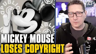 Mickey Mouse Now In The Public Domain, What It Does And Doesn't Mean