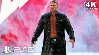 WWE 2K23 PS5 - Edge vs AJ Styles (4K ULTRA HD) WWE 2K