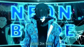 Sung Jin Woo _ Solo leveling 0_  NEON BLADE   [Edit /AMV] 4K