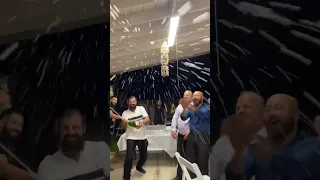 Champagne showers at Arab bachelor party￼