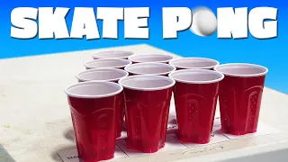 SKATE: CUP PONG!
