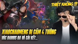 ĐỐI THỦ CẤM 4 TƯỚNG CỦA XIAOCHAOMENG TẠI ĐẠI CHIẾN STREAMER NHƯNG BỎ QUÊN DARIUS VÀ CÁI KẾT