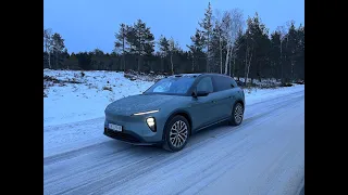 Test av NIO eL6 på vinterveier