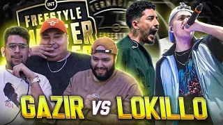 LOKILLO NO PUDO CON GAZIR! - Reacción a GAZIR vs LOKILLO - FMS Inter - EYOU TV