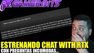 Estrenando Chat with RTX de NVIDIA con preguntas incómodas ¿Qué GPU es mejor?