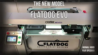 DTG Printer for t-shirt printing FLATDOG EVO