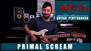 MOTLEY CRUE - Primal Scream | Guitar Playthrough | Jacopo Garimanno