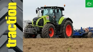 Claas Axion 870 Cmatic im traction-Praxistest