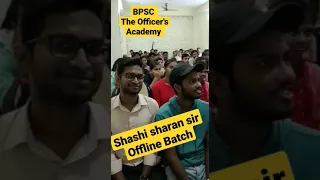 Shashi Sharan sir || The Officers Academy || Best BPSC Coaching  || #bpsc #bpscexam