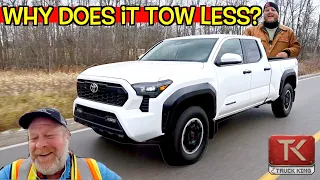 Tow Rating Down? Disk Brakes? MPG Improvement? 2024 Toyota Tacoma Chief Engineer Uncut Interview