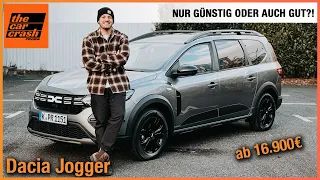 Dacia Jogger im Test (2024) Familien Van 16.900€! Nur günstig oder auch gut? Fahrbericht | Review