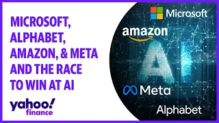 Microsoft, Alphabet, Amazon, & Meta and the race to win at AI