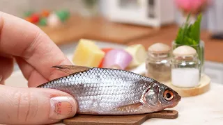 Простой и Очень Вкусный Рецепт Миниатюрной Рыбки Карри 🐟🤗 Yummy Miniature Thai Fish Curry Recipe