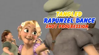 Tangled | Rapunzel Dance Shot Progression | Hyrum Osmond |@3DAnimationInternships