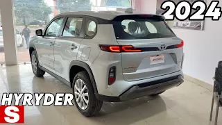 2024 TOYOTA HYRYDER S 2nd BASE MODEL ₹12.81 Lakh || TOYOTA HYRYDER S VARIANT BASE MODEL 2024