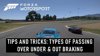 Forza Motorsport - Tips & Tricks: Over Under & Out Braking