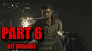 Resident Evil Remastered Walkthrough Part 6 - Chris Redfield No Damage (PS4/PC)