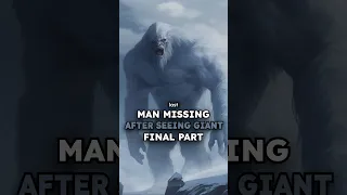 Man Goes Missing After Seeing Giant Creature Final Part #shorts #youtubeshorts #jumpersjump
