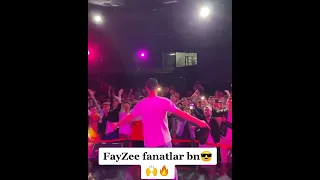 FAYZEE FANATLARI BILAN KONSERTDA JONLI KUYLADI ! / KANSERTDAN PARCHA