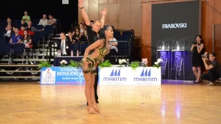 Dmitry Afanasiev - Alena Valeeva / RUSSIA / GOC 2017 Rising Stars Latin