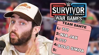 Drafting WWE Survivor Series Teams!