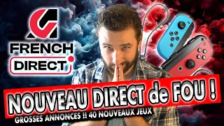 NOUVEAU DIRECT de FOU 😱 40 JEUX ANNONCES 🔥 C'est juste FOU les présentations de ce AG FRENCH DIRECT