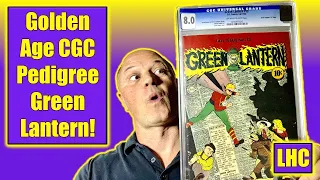 Unboxing a Rare Gem: 1944 Golden Age Green Lantern Pedigree Comic Acquired!