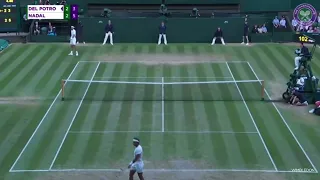 explosive forehand by Del Potro