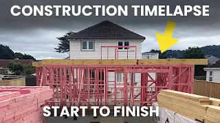 Building 3 House's at ONCE - NZ Subdivision w TIMELAPSE