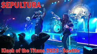 #252 SEPULTURA - Klash of the Titans | Full live concert (HD) at The Showbox Seattle | 30 May 2023