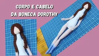 Boneca de pano dorothy