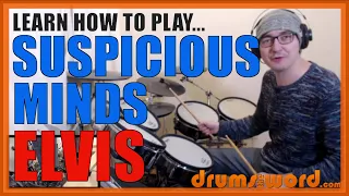 ★ Suspicious Minds (Elvis) ★ Drum Lesson PREVIEW | How To Play Song (Gene Chrisman)