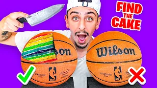 IS IT REAL OR CAKE CHALLENGE **satisfying**